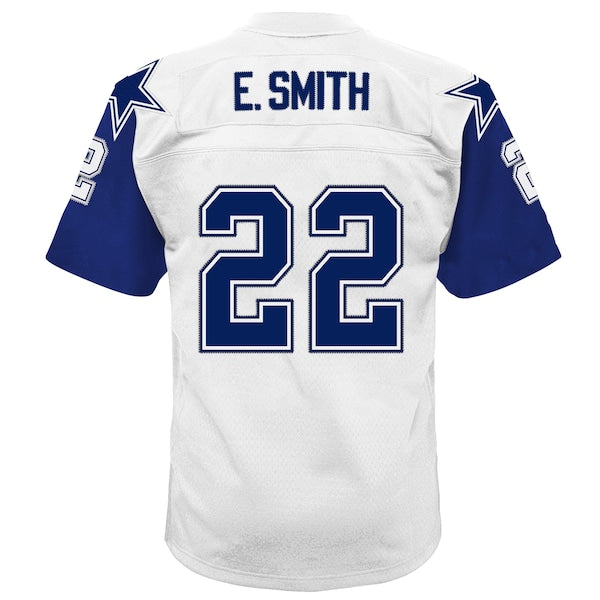 Emmitt Smith Dallas Cowboys Toddler 1994 Alternate Legacy Jersey - White - Image 3