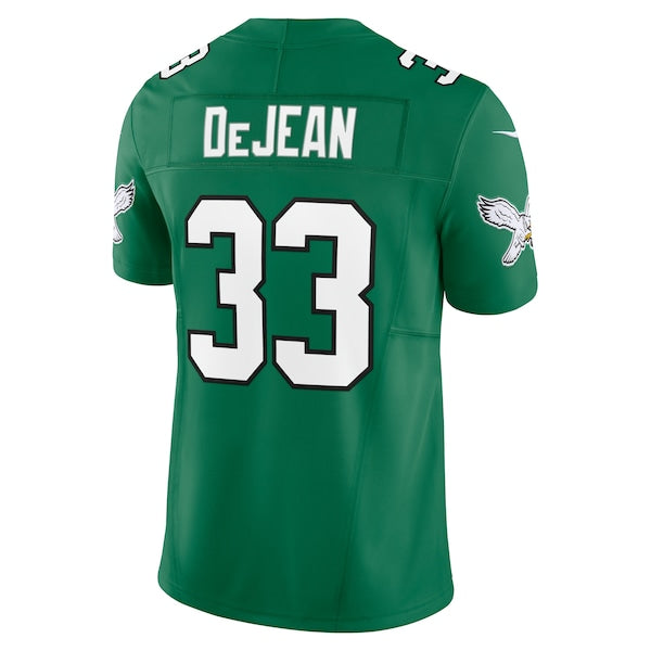 Cooper DeJean Philadelphia Eagles Nike Alternate 2 Vapor F.U.S.E. Limited Jersey - Kelly Green/Black/Green - Image 4