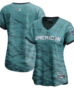 American League Nike Women's 2023 MLB All-Star Game Limited Jersey - Teal