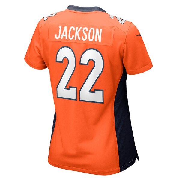 Kareem Jackson Denver Broncos Nike Women's Game Jersey - Orange - Image 3